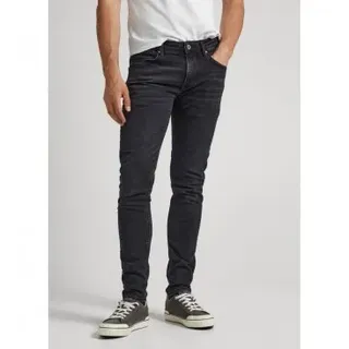 Pepe Jeans für Herren. PM206321XV1 Finsbury Jeans schwarz (33/30), Lässig, Baumwolle, Denim, Nachhaltig