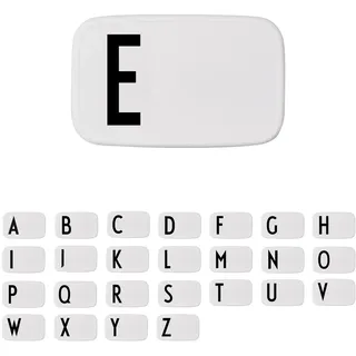 Design Letters Buchstaben Brotdose für Kinder, Erwachsene A-Z | Lunchbox BPA frei | Lunchbox Erwachsene | Personalisierte Geschenke | Ideal als Snackbox, Frühstücksbox, Brotbox Kinder, Brotdose Schule