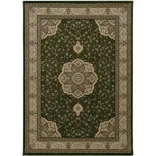 KADIMA DESIGN Geisler Kurzflorteppich 300 x 400 cm Grün