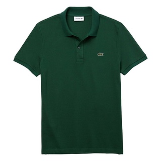 Lacoste Poloshirt Herren Poloshirt Slim Fit (1-tlg) grün 5