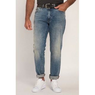 JP1880 5-Pocket-Jeans Jeans FLEXNAMIC® Denim Regular Fit Vintage Look blau