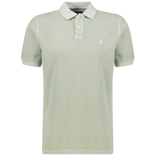 Marc O'Polo Poloshirt Herren Poloshirt Regular Fit (1-tlg) grün
