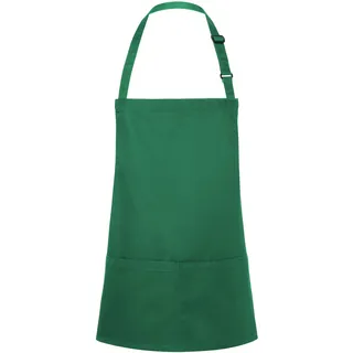 Karlowsky Fashion Karlowsky, Kochschürze, Kurze Latzschürze Basic mit Schnalle und Tasche (One Size)