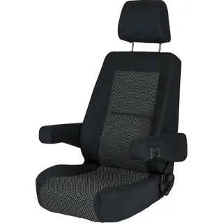 Sportscraft Sitz S6.1 Ara schwarz mit Lordosenstütze