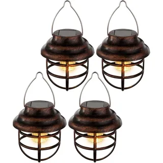 GLOBO Led Solar Pendellaterne 4er Set