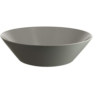 Alessi Tonale DC03/96 LG Salatschüssel aus Keramik, Light Grey