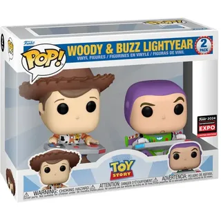 Toy Story - Woody & Buzz Lightyear (2 Pack) Vinyl Figur - Funko Pop! Figur - Funko Shop Deutschland - Lizenzierter Fanartikel - Standard