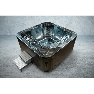 Premium Outdoor Whirlpool Torina 215x215cm + Vollausstattung