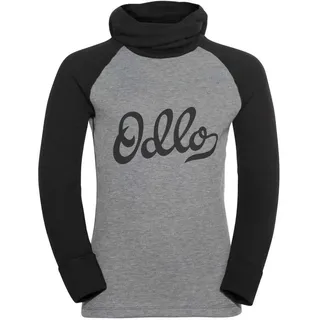 Odlo Active Warm Eco Kapuzenpullover Schwarz 128