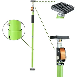 Trutzholm Einhandstütze 110–203 cm Montagestütze Deckenstütze Teleskopstütze 60 kg höhenverstellbar,