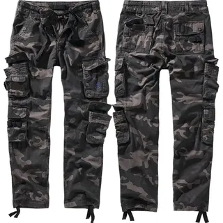 Brandit Textil Pure Slim Hosen Dark Camo 3XL