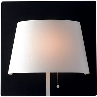 Luce Design LED Wandleuchte Wharol 1-flammig Weiß-Schwarz 8,7 cm x 25 cm