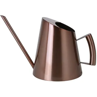 Anawakia Gießkanne Edelstahl Langer Mund Giesskanne Gold Metall Klein Blumengießkanne Wasserkanne für Zimmerpflanzen Hängepflanzen Blume (400ML,Kupfer)