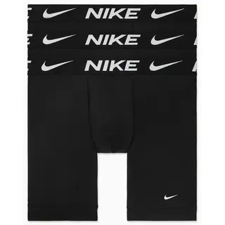 Nike Boxer Brief Long schwarz M 3er Pack