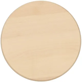 Bütic Buchen Schinkenteller - rundes Schneidebrett, Brettgröße:Ø 30cm