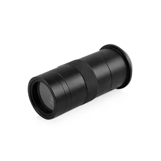 Waveshare Industrial Microscope Lens with 100X Magnification, C/CS-Mount, Compatible with Raspberry Pi HQ Camera