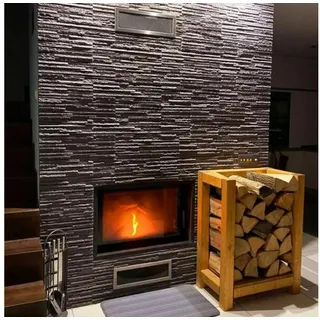 Kratki Kamineinsatz aus Stahl LUCY 12 kW Ø 200