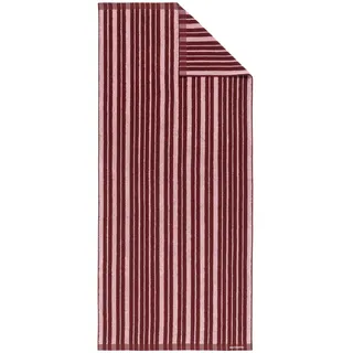 Marimekko - Raide Badehandtuch, 70 x 150 cm, burgundy / pink