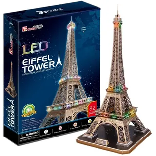 Cubic Fun 3D Puzzle LED Eiffelturm 82 Teile
