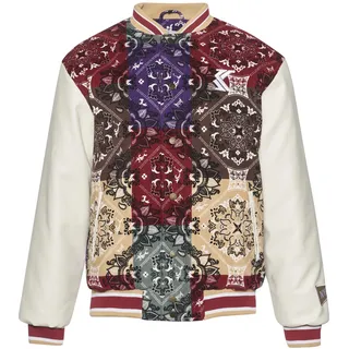 Karl Kani KK OG Block Paisley College Jacket Rot S