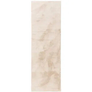 benuta Kunstfellteppich, Beige, 80x250 cm pflegeleicht, Teppiche - Böden, Teppiche, Fellteppiche