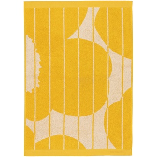 Marimekko - Vesi Unikko Handtuch, 50 x 70 cm, spring yellow / ecru