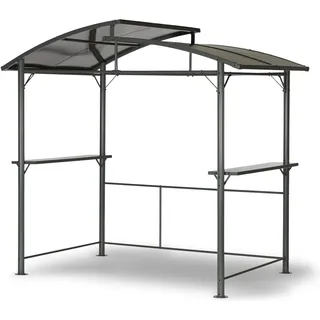 LECO Metallpavillon 2,45 x 1,5 m grau 13880999