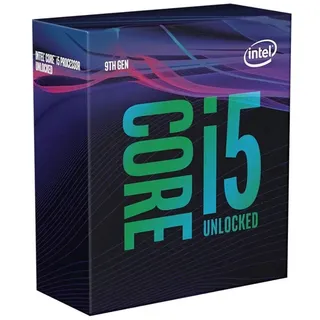 Intel Core i5-9600K 6X 3.7GHz Boxed(Ohne Kühler)