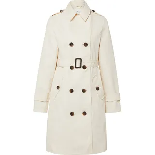 s.Oliver Trenchcoat Wasserabweisend Beige 40