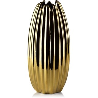 Mondex, Vase, RORY GOLD WAZON 13x9xh29cm (1 x, 0 l)