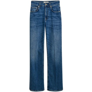 Gant 5-Pocket-Jeans Slim-Jeans mit Bügelfalte blau 31