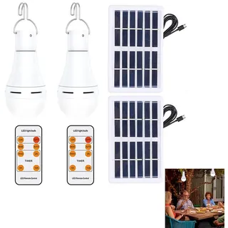 3m LED-Solarlampen,Outdoor-Solarlampe mit Kabel,Hängelampe 7 W,für Innen- und Außenbereich,ideal für Camping,Zelte,Wandern,Angeln, Gartenhütten