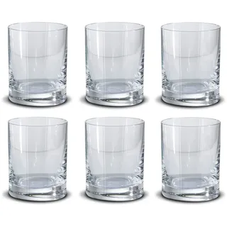 Peill+Putzler Germany 6er-Set Schnapsgläser, 60 ml Volumen, für Zuhause | schwerer Boden, Kristallgläser mit schlichten Design, Stamper, Shotgläser, vielseitig einsetzbar, praktisch im Alltag