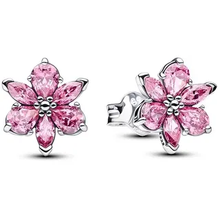 Pandora Ohrstecker Herbarium Pink Zirkonia 292633C02