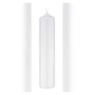 Wiedemann Kerzen weiße Kaminkerze  250 x 80 mm
