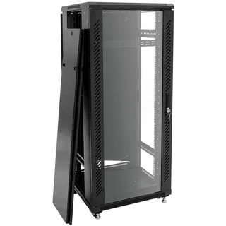 Roadinger SSC-20 Stahlschrank mit Glastür 20HE
