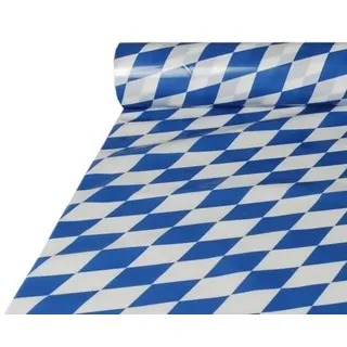 Tischdecke, Folie 20 m x 1 m Bayrisch Blau für schöne Hochzeitsfeier und besonderen Anlass. Menge: 1 Rolle
