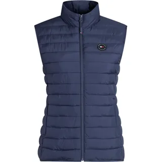 Tommy Hilfiger Equestrian Serano Quilted Steppweste Damen - faded indigo - XS