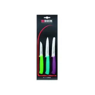 Friedr. Dick ProDynamic Messerset 3-tlg. Schwarz