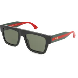 Gucci GG1868S Herren-Sonnenbrille Vollrand Eckig Acetat-Gestell, Schwarz