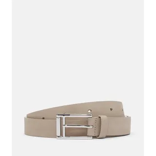 Liebeskind Berlin Ledergürtel Gürtel Breiter Gürtel aus Rindsleder beige