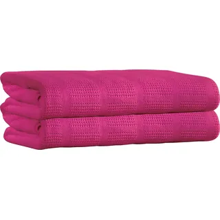 Erwin Müller Trient Kuscheldecke 130 x 160 cm Pink/Rosa