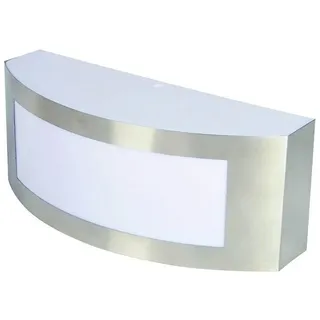 V-Tac Außenleuchte Edelstahl H 10,0 cm IP44 silber
