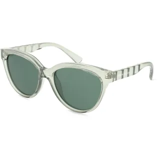 Armani Exchange AX4148SU Damen-Sonnenbrille Vollrand Panto Kunststoff-Gestell, grün