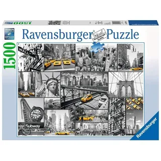 Ravensburger Puzzle 16354 - Farbtupfer in New York - 1500 Teile, White