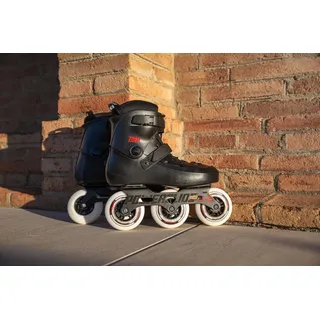 Powerslide Zoom Black 100 Schwarz/Rot 41-42