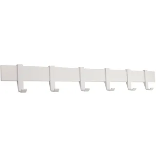 Designfabrik Hamburg Garderobenhaken Modern 58 x 7 x 5 cm Weiß