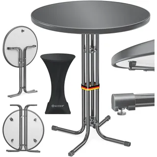 Kesser Bistrotisch klappbar Ø60 cm grau