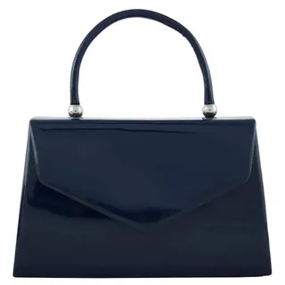 fi9® , Damen Clutch Blau marineblau - S