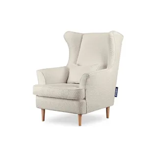 KONSIMO Ohrensessel  Stralis ¦ creme ¦ Maße (cm): B: 82 H: 108